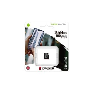 KINGSTON Memóriakártya MicroSDXC 256GB Canvas Select Plus 100R A1 C10 Adapter nélkül-1