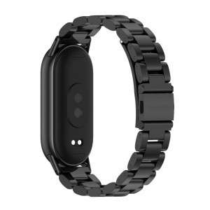 Xiaomi Smart Band 8/8 NFC Tech-Protect Stainless szíj fekete