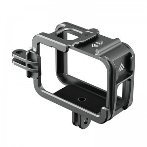 TELESIN alumínium cage, keret GoPro Hero 11/10/9 akciókamerákhoz + vertikális adapter (GP-FMS-G11-TZ)-2