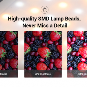 SmallRig Vibe P96L RGB Video Light, LED lámpa, videólámpa + állvány (Tripod plus edition) (3681B)-7