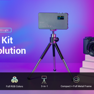 SmallRig Vibe P96L RGB Video Light, LED lámpa, videólámpa + állvány (Tripod plus edition) (3681B)-19