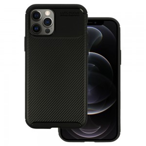 iPhone 12/12 Pro Vennus Carbon Elite tok fekete