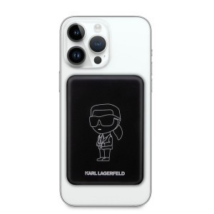 Karl Lagerfeld Ikonik NFT MagSafe Powerbank 3000mAh fekete-1