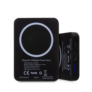 Karl Lagerfeld Ikonik NFT MagSafe Powerbank 3000mAh fekete-2