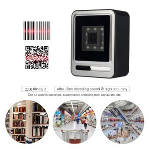 USB Vezetékes 1D/2D vonalkódolvasó, QR kód olvasó asztali (YHD-9200D)-5
