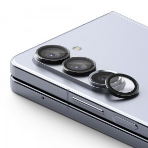 Samsung Galaxy Z Fold 5 Ringke kameralencsevédő üvegfólia fekete