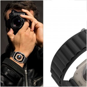 Samsung Galaxy Watch 4/5/5 Pro/6 Tech-Protect Nylon Pro óraszíj narancs