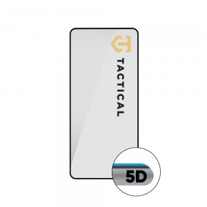 Infinix Note 30 Pro Tactical Shield 5D kijelzővédő üvegfólia fekete