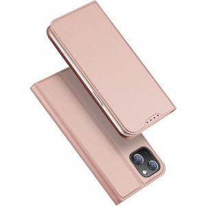 iPhone 15 Dux Ducis Skinpro fliptok rózsaszín
