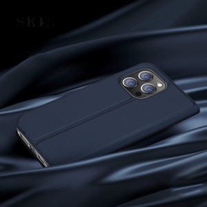 iPhone 15 Pro Max Dux Ducis Skinpro fliptok fekete