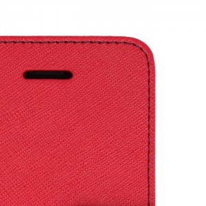 iPhone 15 Pro Max Fancy fliptok piros-kék