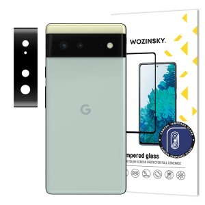 Google Pixel 6 Wozinsky Full Camera Glass 9H kameralencse védő üvegfólia fekete