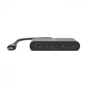 Belkin CONNECT USB-C elosztó adapter - 4-Port USB-C Hub - fekete