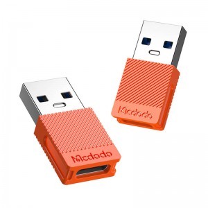 Mcdodo USB-C - USB 3.0 átalakító adapter OT-6550 narancssárga
