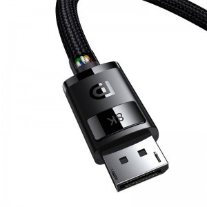 Baseus High Definition DP - DP 8K DisplayPort kábel 3m (fekete)-2