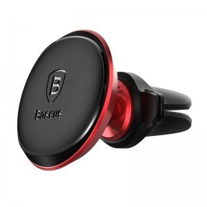 Baseus Magnetic Air Vent mágneses autós telefontartó szellőzőre (piros)