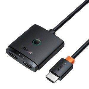 Baseus HDMI Switch elosztó adapter 1m