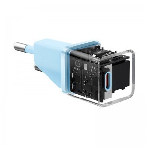 Baseus GaN5 mini USB-C hálózati töltő adapter 20W (kék)