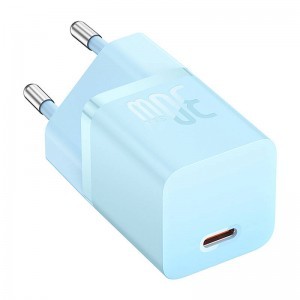 Baseus GaN5 mini USB-C hálózati töltő adapter 30W (kék)