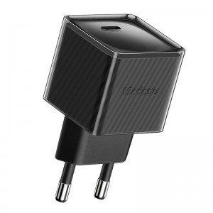 McDodo CH-3771 USB-C PD hálózati töltő adapter 20W GaN (fekete)