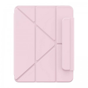 iPad Pro 12,9'' (2018/2020/2021) Baseus Minimalist mágneses tok rózsaszín