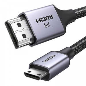 UGREEN HD163 Mini HDMI - HDMI kábel 8K@60Hz 2m (fekete)