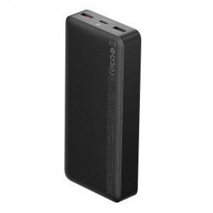  Baseus Power Bank 20000mAh Bipow - USB + Type C - PD QC 25W + Type C kábel (PPBD080001) fekete