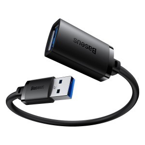 Baseus AirJoy Series USB 3.0 hosszabbító kábel 5 m fekete