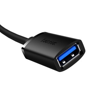 Baseus AirJoy Series USB 3.0 hosszabbító kábel 1,5 m fekete