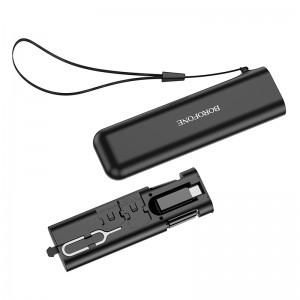 Borofone 3 adapter készlet + Type C - Type C kábel + SIM kártya kulcs BU36