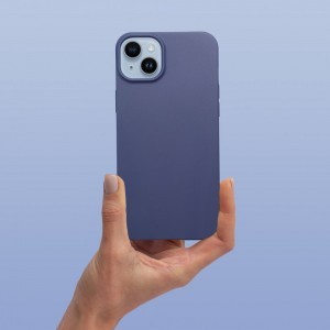 iPhone 15 Plus MATT Case tok, telefontok kék