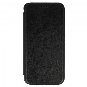 Samsung Galaxy S22 Ultra Razor Leather bőr fliptok fekete