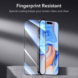 iPhone 15 Plus ESR 2 db kijelzővédő üvegfólia  átlátszó