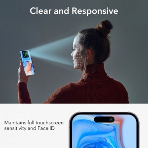 iPhone 15 Plus ESR Privacy kijelzővédő üvegfólia