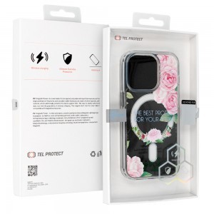 iPhone 11 Tel-Protect Flower tok MagSafe kompatibilis (design 1)