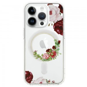 iPhone 14 Pro Tel-Protect Flower tok MagSafe kompatibilis (design 2)