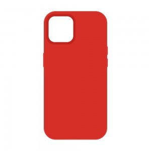 iPhone 15 Tel Protect Silicone Premium tok piros