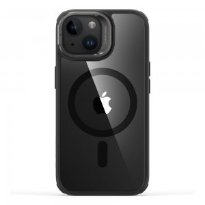 iPhone 15 Plus ESR Classic Kickstand Halolock MagSafe kompatibilis tok átlátszó/fekete
