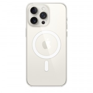 iPhone 15 Pro Max átlátszó tok (MT233ZM/A) Apple gyári MagSafe-rögzítésű