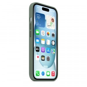 iPhone 15 szilikontok ciprus (MT0X3ZM/A) Apple gyári MagSafe-rögzítésű