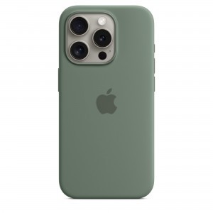 iPhone 15 Pro szilikontok ciprus (MT1J3ZM/A) Apple gyári MagSafe-rögzítésű