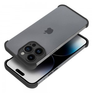 iPhone 14 Pro kameralencse és peremvédő fekete