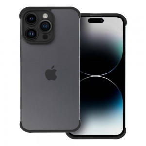 iPhone 14 kameralencse és peremvédő fekete