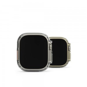 Apple Watch Ultra 1/2 49 mm Ringke Slim tok 2x átlátszó/fekete