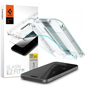 iPhone 15 Plus Spigen Glas.TR EZ Fit kijelzővédő üvegfólia