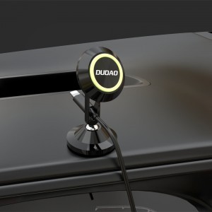 Dudao F6X + mágneses autós telefontartó fekete