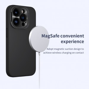 iPhone 15 Pro Nillkin LensWing Magnetic tok fekete Magsafe kompatibilis