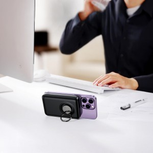 Joyroom JR-W050 powerbank 10000mAh 20W MagSafe vezeték nélküli töltéssel fekete-2