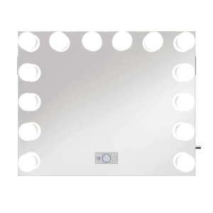 Hollywood tükör, sminkes tükör, LED sminktükör fehér 80x65cm (DC117-13)-1