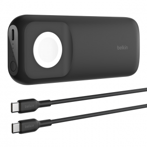 Belkin BOOST CHARGE Pro Apple Watch vezeték nélküli töltő és Powerbank 10000mAh 20W - fekete (BPD005btBK)